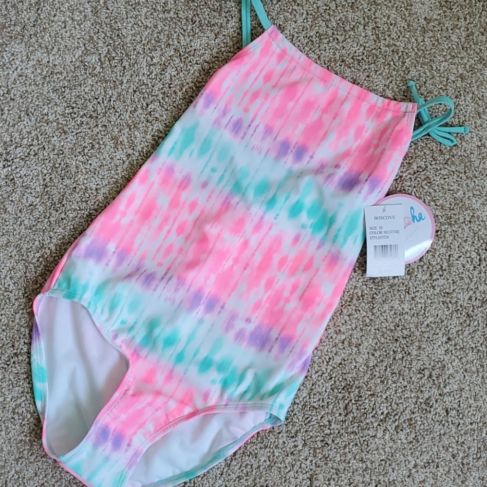NWT Girls Bathing Suit